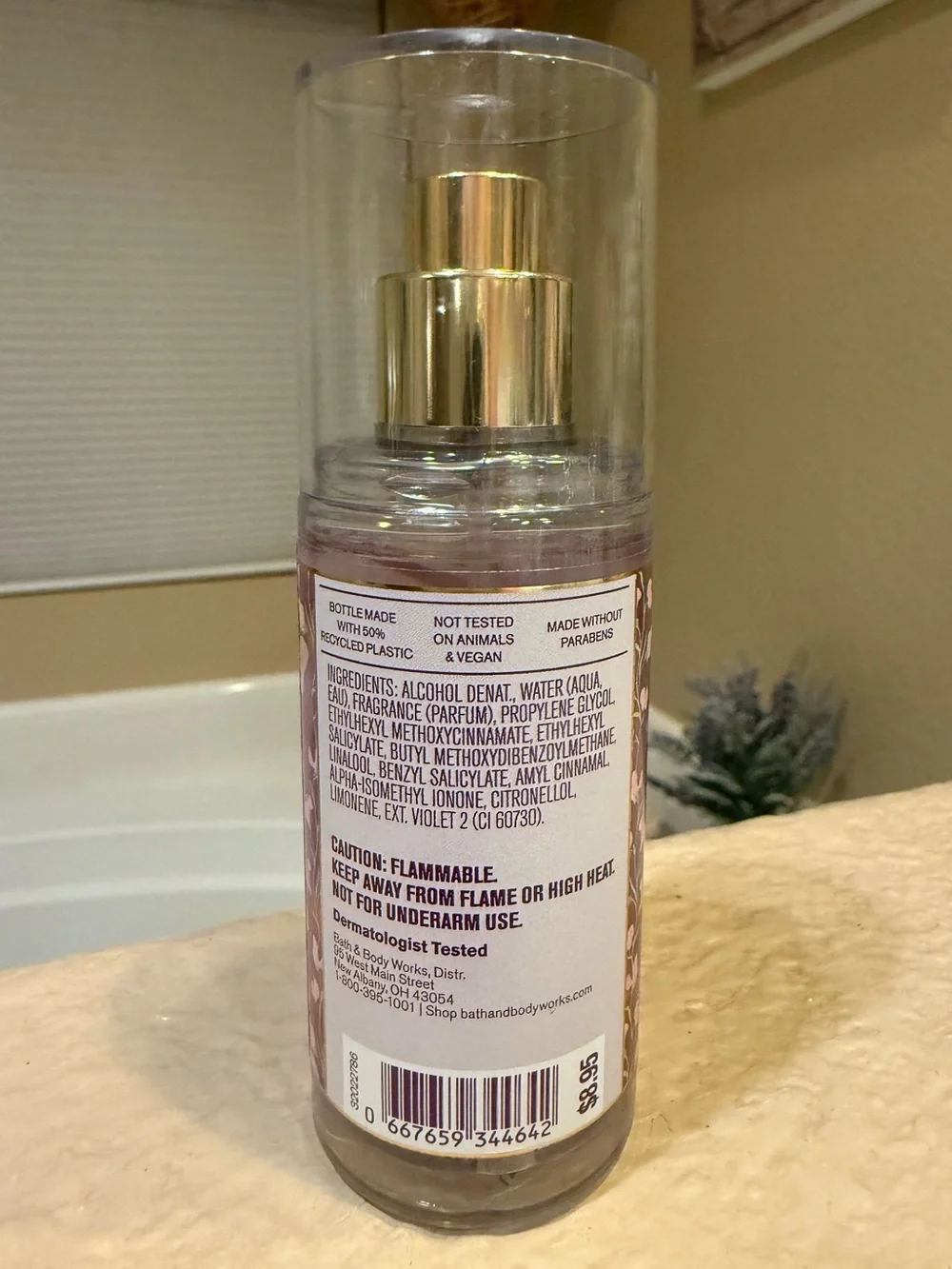 Bath and Body Works Sweet Pea Fine Fragrance Mist